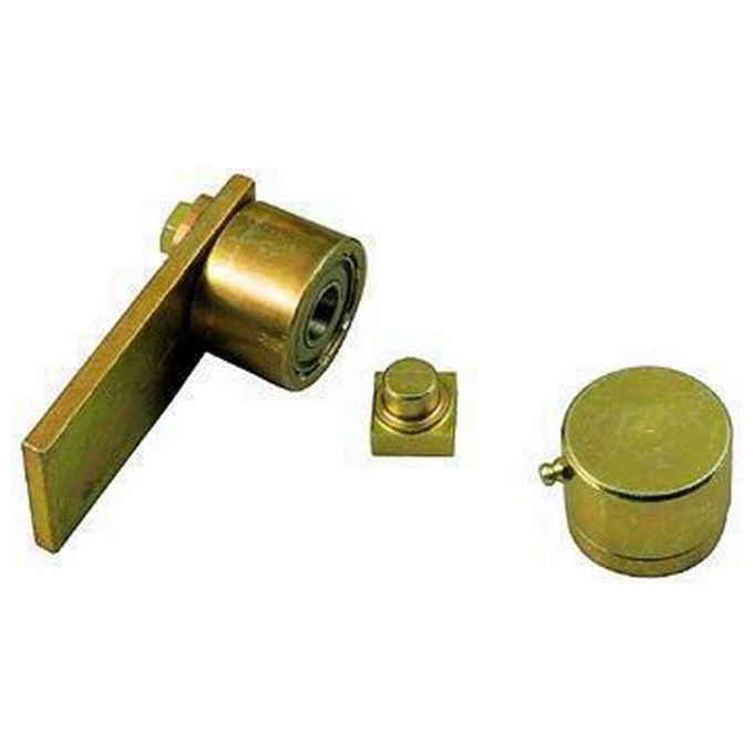 IBFM 838839 Cardine a Cuscinetti Regolabile per Cancelli e Porte in Ferro Diametro 50 mm Acciaio Zincato colore Acciaio