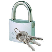 Cisa 26022 Marine Lucchetto Ottone Cromato Arco Acciaio Inox 50 mm Doppia Chiusura colore Cromato