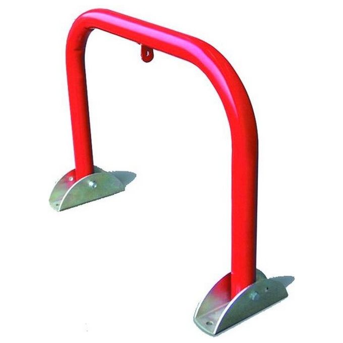 Vigor-blinky 26900-15 Parking Standard Dissuasore di Sosta Tubolare Metallico 40x2 mm 57x15x43 cm colore Rosso