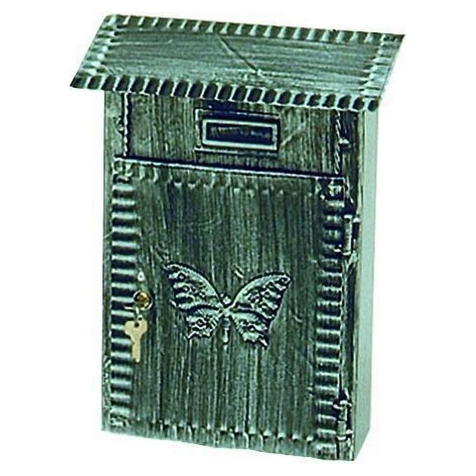 VIGOR-BLINKY 27340-30 Cassetta per Lettere in Ferro Battuto Grande Antichizzata 22x10x31 cm