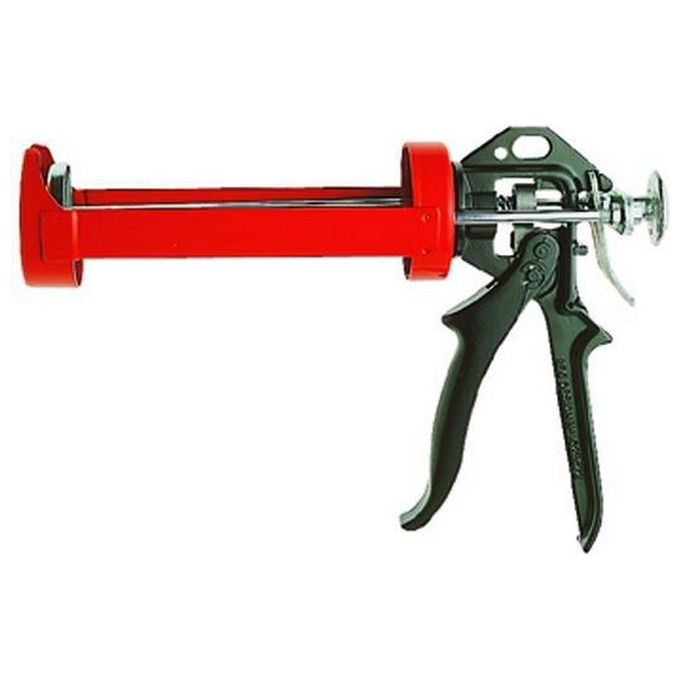 Vigor 29997-20 Pistola per Ancorante Chimico Telaio Aperto Cartucce Coassiali 380-400 ml Struttura Acciaio e Lega Asta con Frizione