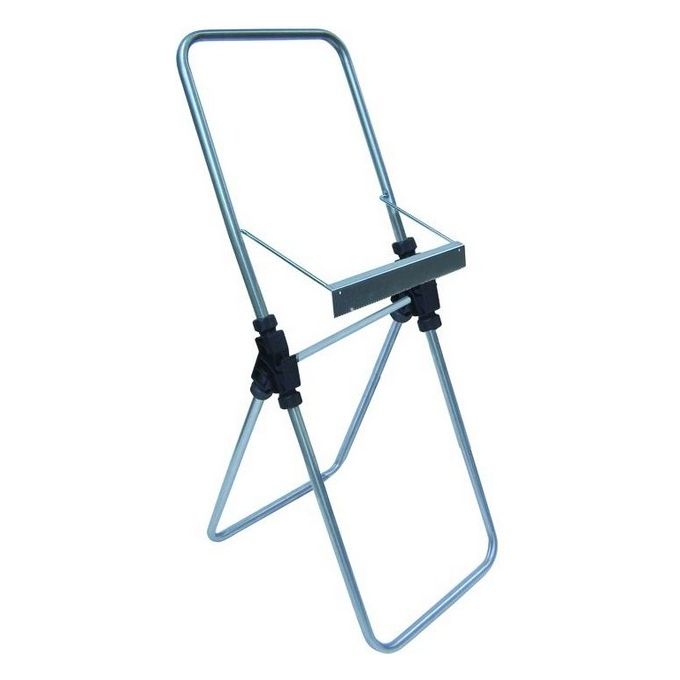 Blinky 3290420 Cavalletto Portarotolo a Pavimento per Carta Asciugamani Acciaio Zincato Bobine max 30 cm colore Grigio
