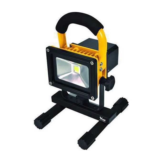 VIGOR-BLINKY EASY-10 Faro LED Portatile Ricaricabile 10W 640 Lmn Bianco Freddo Angolo 120° colore Nero