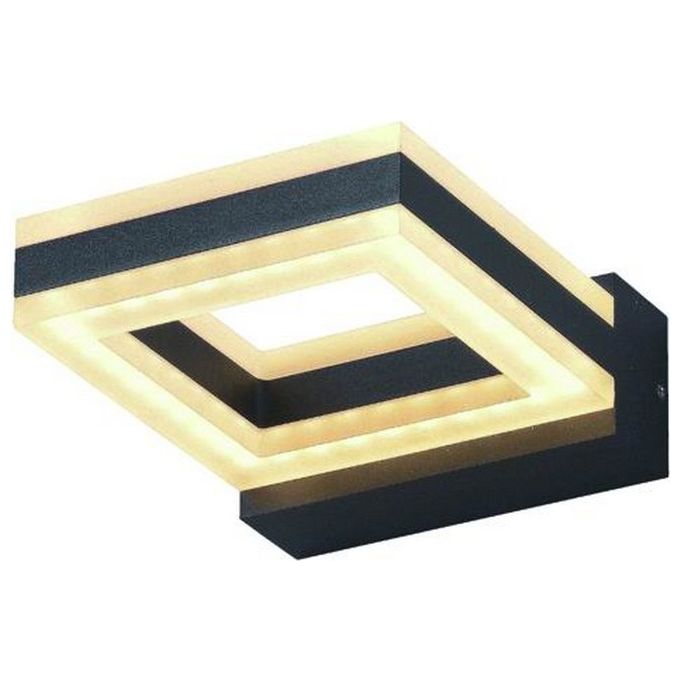 Vigor 3482030 Granada Applique LED per Esterni 12W 730 Lm colore Grigio Scuro