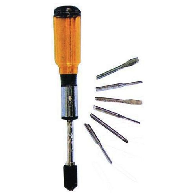 Vigor-blinky Cacciavite a Spirale con 6 Lame 250 mm Ferramenta Utensili Manuali