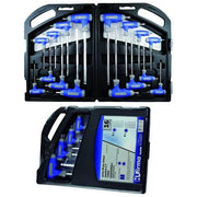 Hufirma 3895816 Set Cacciaviti Esagonali e Torx Manico T 16 Pezzi Acciaio S2 e CrV colore Azzurro