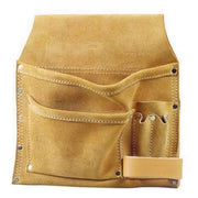 Vigor BLINKY 40570-20 Arizona Borsa Carpentiere in Vera Pelle 3 Tasche Portamatite Integrato