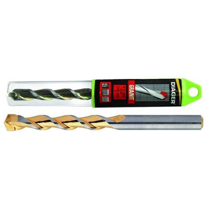Diager 208 GRANIT-S Punta per Trapano Widia per Muro e Granito diametro 5 mm carburo alta capacita'