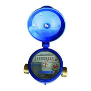 Vigor 4238035 Contatore per Acqua a Turbina Quadrante Asciutto Getto Singolo 1-2'' Orizzontale e Verticale