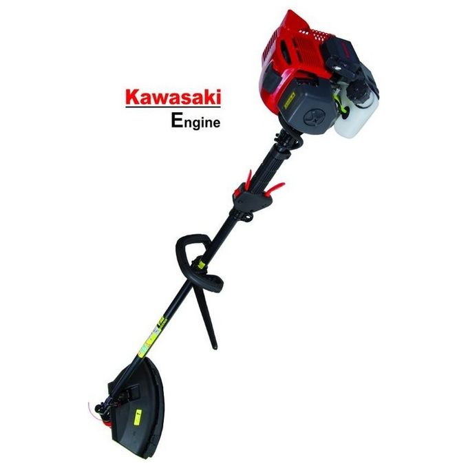 Vigor 4452025 Decespugliatore TJ-45E-I Motore Kawasaki 2 Tempi 45,4 cc 1,42 Kw Manigliotto Chiuso Barra Alluminio 27 mm