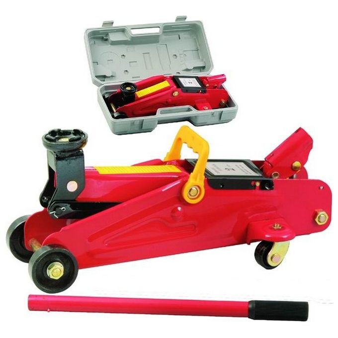 BLINKY BK-CC-2T Cricco Idraulico a Carrello 2 T con Valigetta colore Grigio