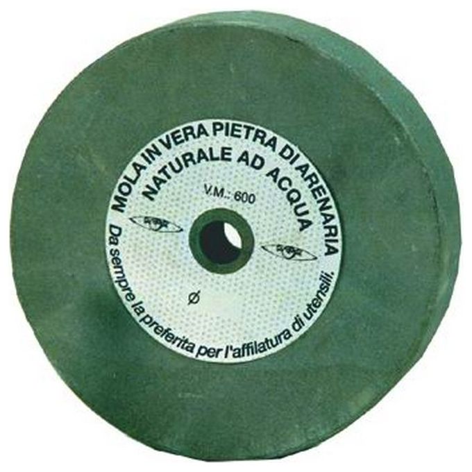 Vigor-Blinky Mola Arenaria Pietra Naturale Ad Acqua 200x40 mm Foro 20 mm max 450 rpm