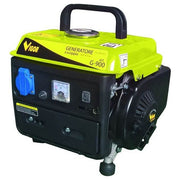 Vigor G-900 2T Generatore di Corrente Motore 2 Tempi 650W 900 VA Avvolgimento Alluminio 4L colore Nero
