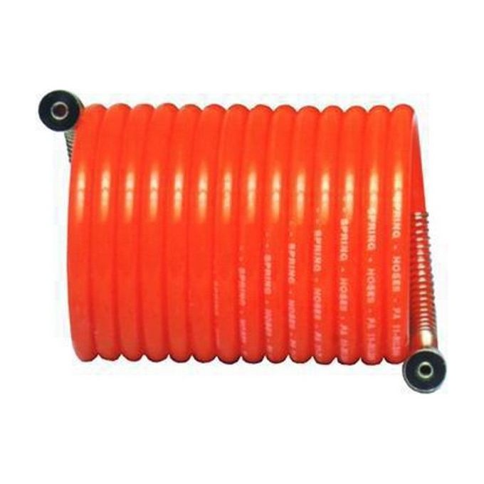Vigor-Blinky Tubo Spiralato per Compressori Attacco Baionetta Nylon Plastificato 6x8 mm 7,5 m Pressione Max 10 bar