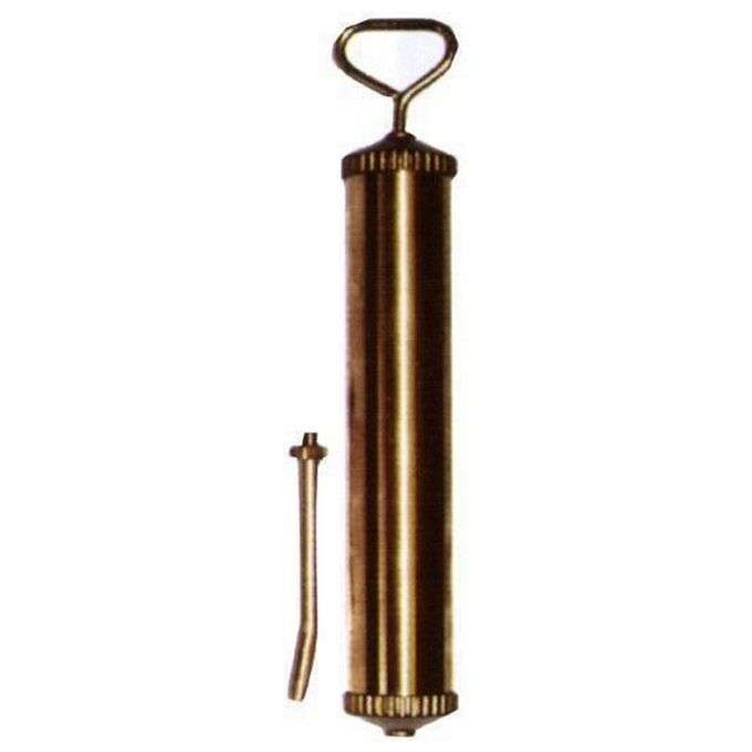 Vigor Siringa in Ottone per Olio Diametro 30 mm colore Nero