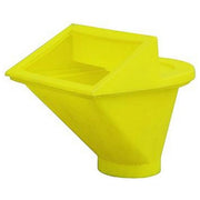 Vigor-Blinky 59774-10 Tramoggia per Convogliatori in Polietilene a Doppia Bocca colore Giallo