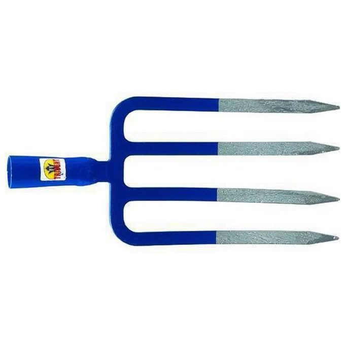 Blinky 63220-10 Styria Forca Vangare Testa Imperia 4 Denti Senza Manico Acciaio colore Blu