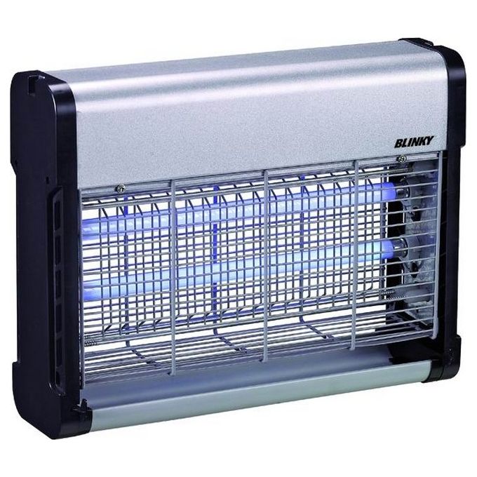 BLINKY 66893-11 FLY-16 Sterminainsetti Elettroinsetticida a Scarica 2x8 W per Uso Interno Area Copertura 50 m² colore Bianco
