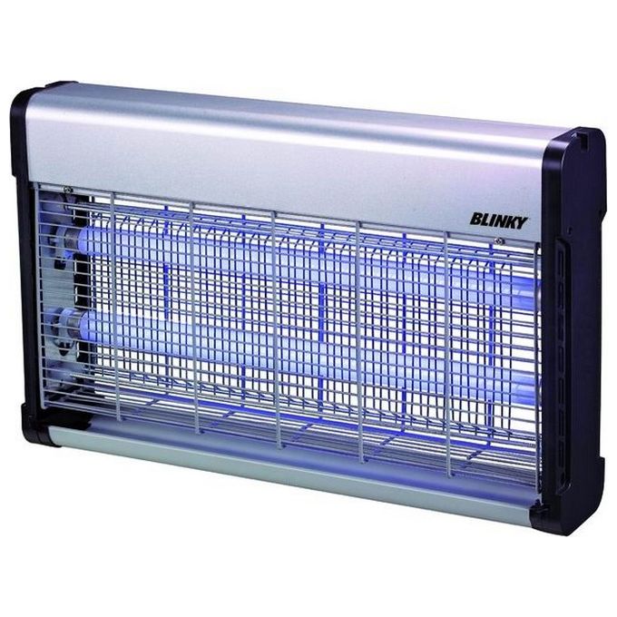 BLINKY 66893-15 FLY-30 Sterminainsetti Elettroinsetticida a Scarica 2x15 W per Interni colore Bianco