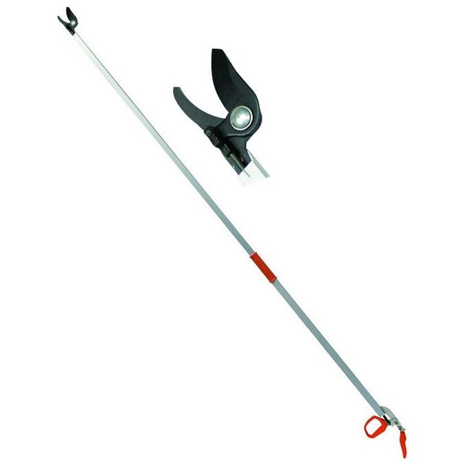 Blinky 7060020 Forbici per Potatura Fisse 200 cm Asta Quadra Alluminio Lame Acciaio Impugnatura in Plastica
