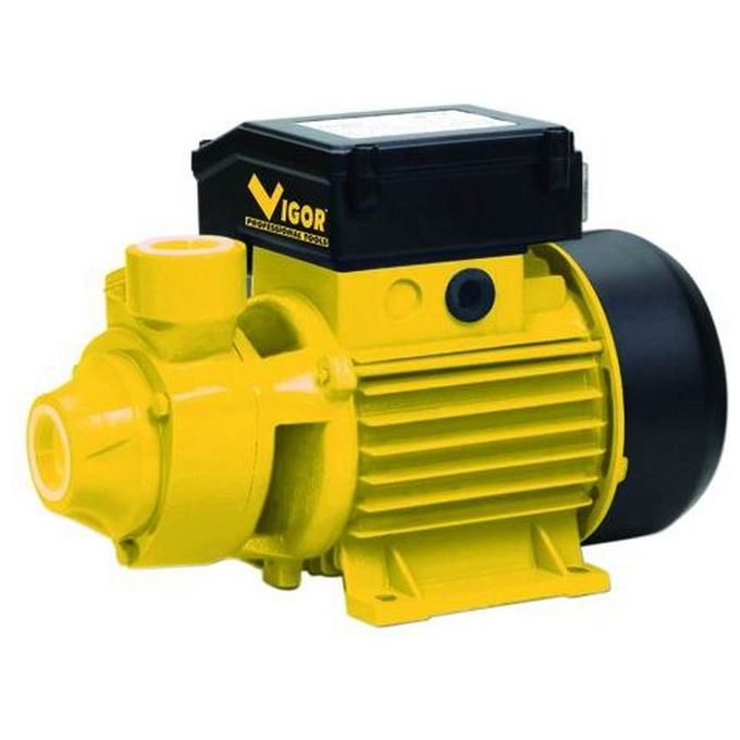 Vigor V-EP1M Elettropompa Periferica Monofase 550 W 220 V Prevalenza 40 m Portata 40 l-min IPX4 Attacco 1''