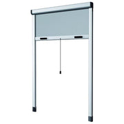 HUFIRMA Zanzariera Verticale Alluminio 100x250 cm colore Bianco