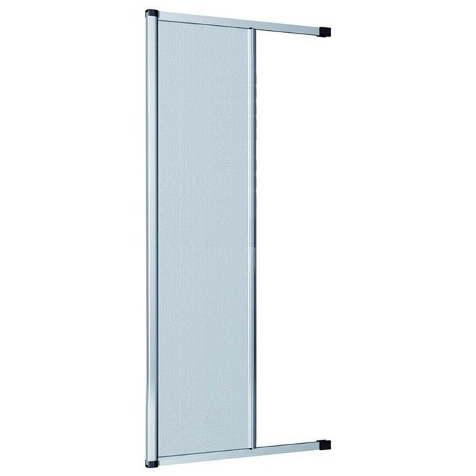 VUEMME HU-FIRMA ORIZZONTALE Zanzariera in Alluminio Apertura Orizzontale Riducibile a Misura Rete in Fibra di Vetro e PVC Avvolgitore da Diametro 39 mm UNI-EN13561 Made in Italy colore Bianco
