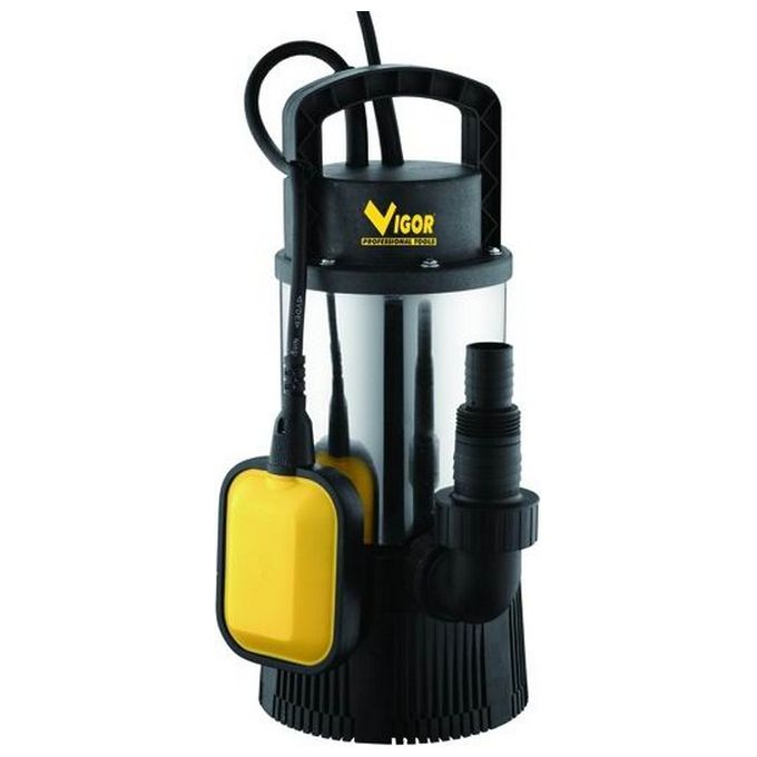 Vigor SUB INOX 1100 Elettropompa Sommersa Automatica per Acque Chiare 1100 W 1''1-4 M Acciaio Inox colore Acciaio