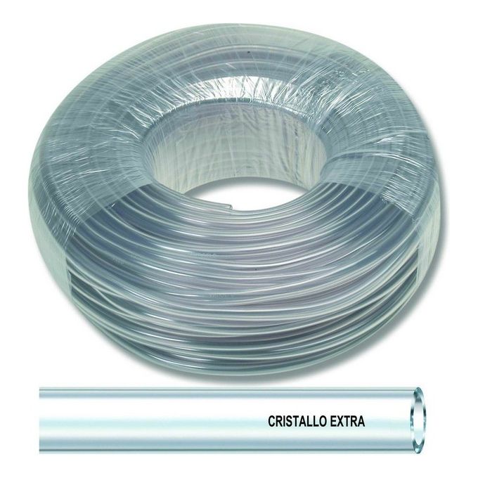 Fitt 413020 Tubo in PVC Antigelo Trasparente 150 metri Diametro 10x14 mm colore Neutro