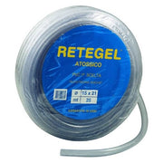Vigor 7656015 Tubo Rete-Gel Cristallo Atossico 25 metri 15 x 21 mm colore Trasparente