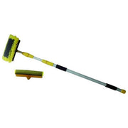 Blinky 7717030 Wash-300 Spazzolone per Auto Telescopico 135-300 cm Manico Alluminio Attacco Rapido 2 Spazzole PVC e Spugna