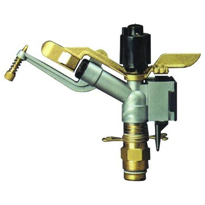 Vigor 78260-25 Silver Irrigatore ad Intermittenza a Settori Attacco Maschio 3-4'' Gittata 16.50 m colore Argento