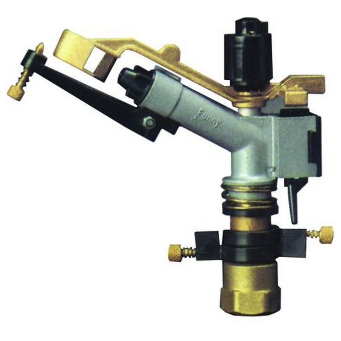 Sime 78260-40 Funny Irrigatore ad Intermittenza a Settori Attacco Femmina 1'' Gittata 19.50 m 4 atm colore Giallo