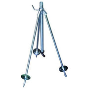 Vezzani 78400-20 Treppiede Zincato per Irrigatori Attacco Maschio 3-4'' colore Grigio