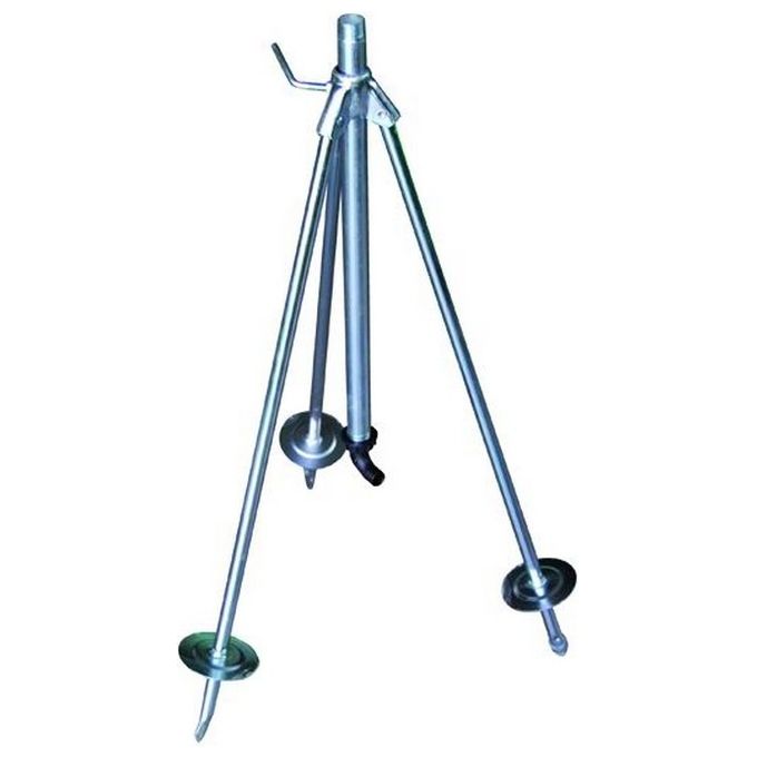 Vezzani 78400-20 Treppiede Zincato per Irrigatori Attacco Maschio 3-4'' colore Grigio