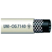 FITT FE25112+FE03284 Tubo Reffitex GAS Metano PVC Rinforzato con 2 Fascette Stringitubo Diametro 13x20 mm Lunghezza 50 Metri colore Nero