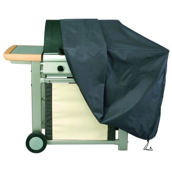 BLINKY 78774-20 Telo per Barbecues Tessuto Esterno in PVC Tessuto Interno in Fibra Poliestere Taglia L colore Verde Scuro