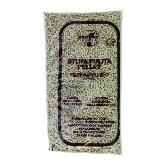 VIGOR-BLINKY Distruttore di Fuliggine per Stufe a Pellet Pulizia Canna Fumaria Naturale 2 Kg
