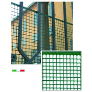 Vigor 79040 Rete Plastica Quadra HDPE Estruso Stabilizzato UV 10x10 50 m H 100 cm colore Marrone