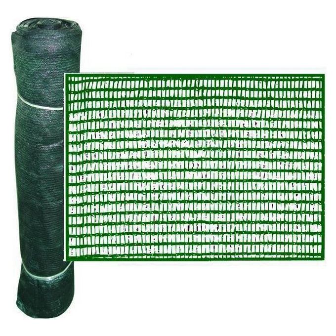 Blinky 80640 Rete Frangisole HD 80% ombreggiamento 10 m altezza 400 cm colore Verde Scuro