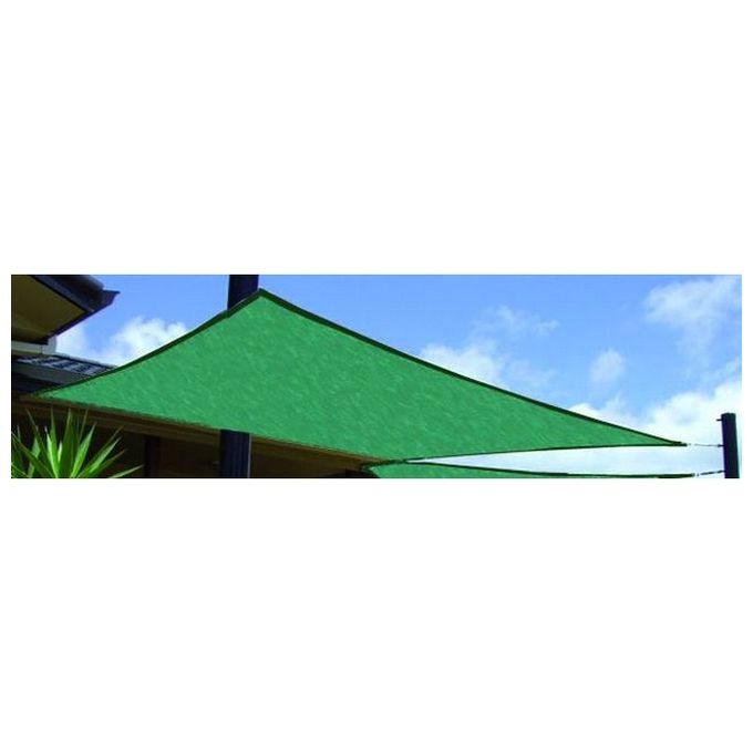 BLINKY 00808-20 Rete Parasole Quadra Grado di Schermatura 90% Tessuto Nylon con Trattamento Anti UV Completa di Occhielli in Acciaio Inox colore Verde
