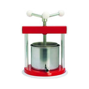 Palumbo Torchietto Premitutto Tommy 1.5 Lt Ø 15 cm acciaio inox Made in Italy colore Rosso