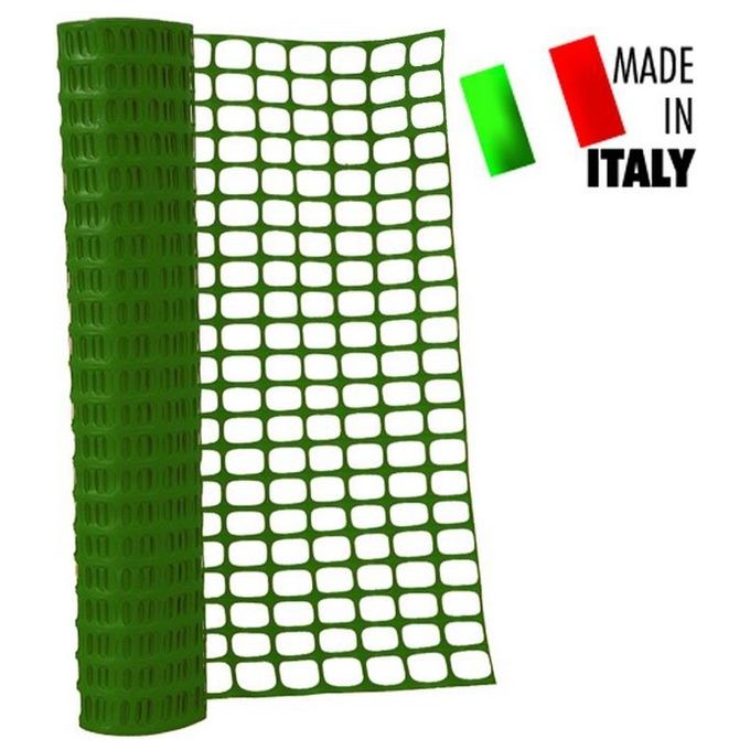 Vigor 88525 Rete per Cantieri Rotolo 50 m altezza 150 cm 150 g-m² colore Verde