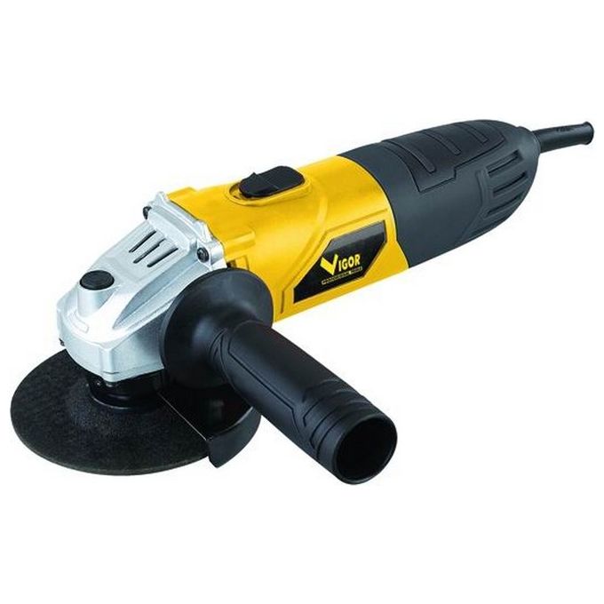 Vigor 9022702 VSM-115P Smerigliatrice Angolare 600 W Attacco M14 12000 rpm Impugnatura Ergonomica Soft-Grip colore Nero