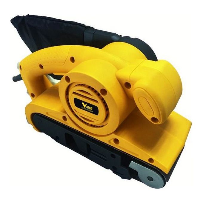 Vigor VLN-76 Levigatrice a Nastro 750 W Velocita' 320 m-min Dimensioni Nastro 76x533 mm colore Nero