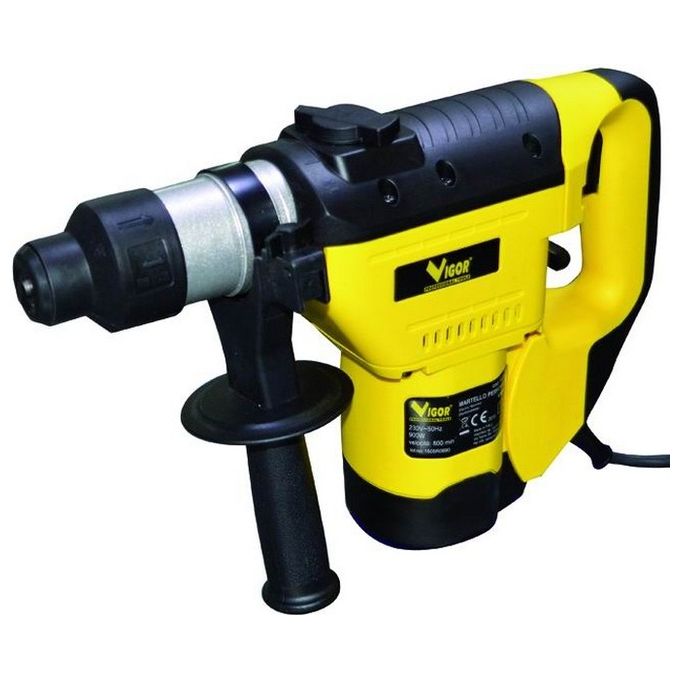 Vigor VBH-32 Martello Perforatore SDS Plus 900W 3,2J 3200 colpi-min con Valigetta e Accessori