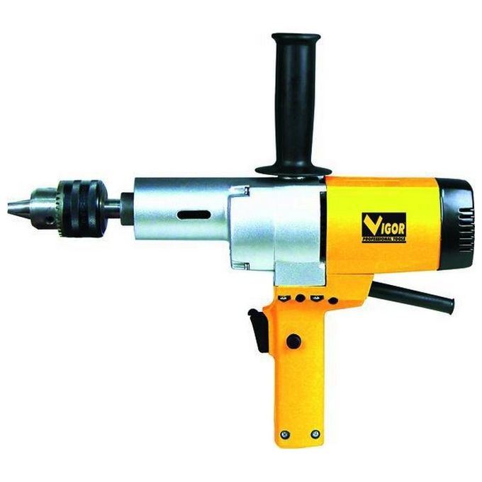 Vigor VMA-800E Miscelatore Avvitatore 800 W Velocita' 0-300 rpm Mandrino 3-16 mm Impugnatura Supplementare colore Nero