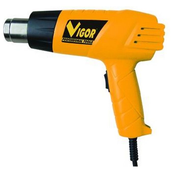 Vigor VSV 1500 Sverniciatore Pistola Termica 1500 W 2 stadi di calore 300-500 °C portata 280-480 l-min