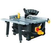 Vigor 9068210 Sega da Banco VSB-1200 1200 W Motore Monofase 220 V Piano di Lavoro 52.5x40 cm Altezza Taglio 90° 48 mm Lama 210 mm colore Nero