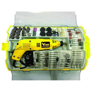 Vigor VUM-227 Multiutensile di Precisione Kit 227 Accessori 130 W Velocita' 8000-33000 rpm Albero Flessibile Incluso